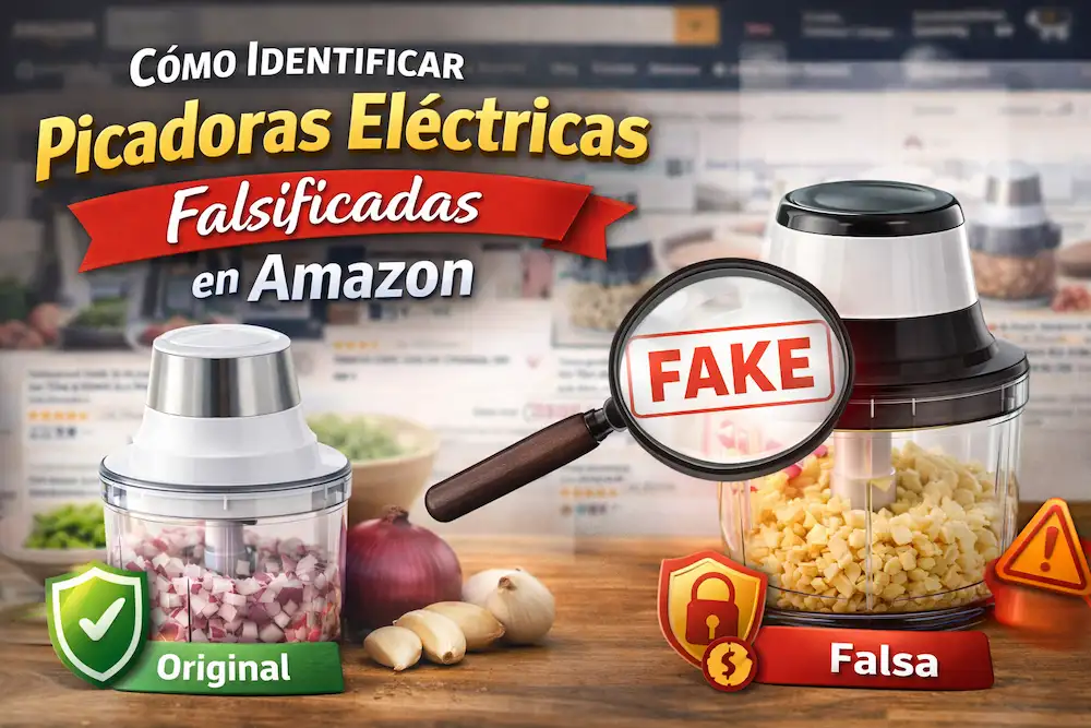 Cómo Identificar Picadoras Eléctricas Falsificadas en Amazon