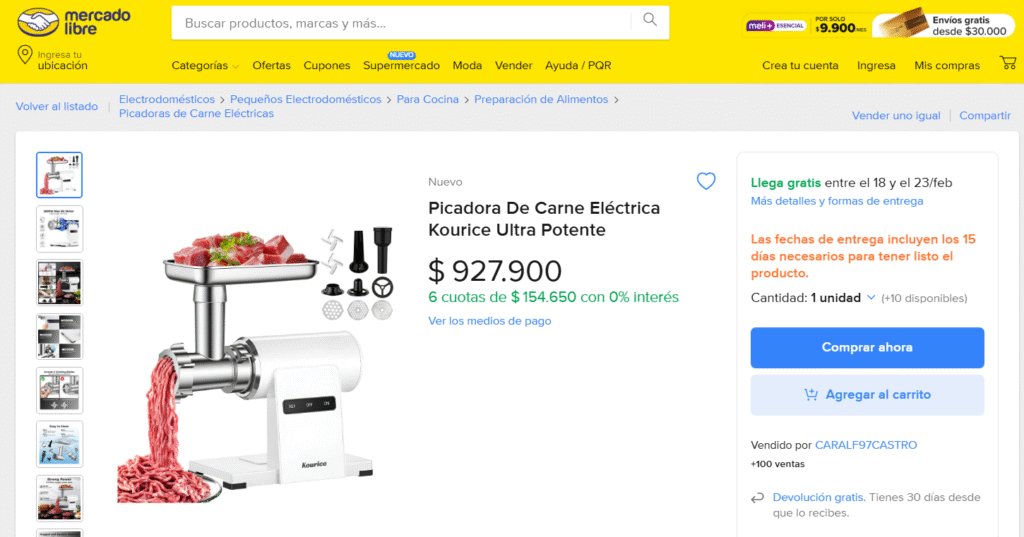 Comparativa Kourice Competencia