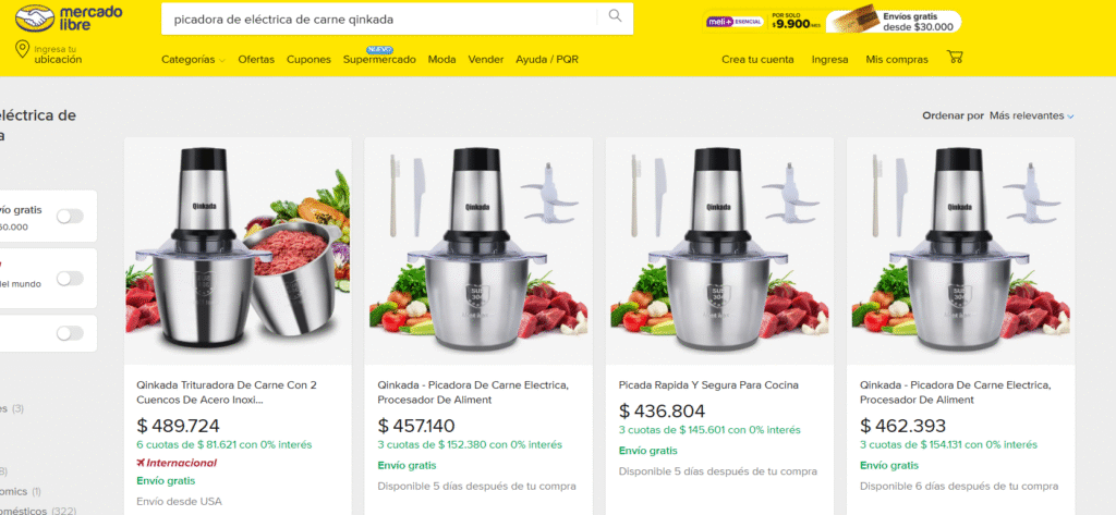 Comparativa Qinkada Competencia