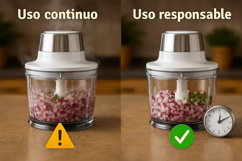 Ignorar pausas y enfriamiento para tareas largas