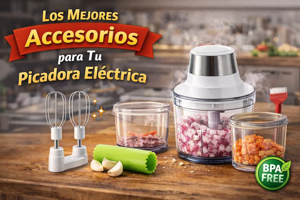 Los Mejores Accesorios para Tu Picadora Eléctrica Maximiza su Potencial
