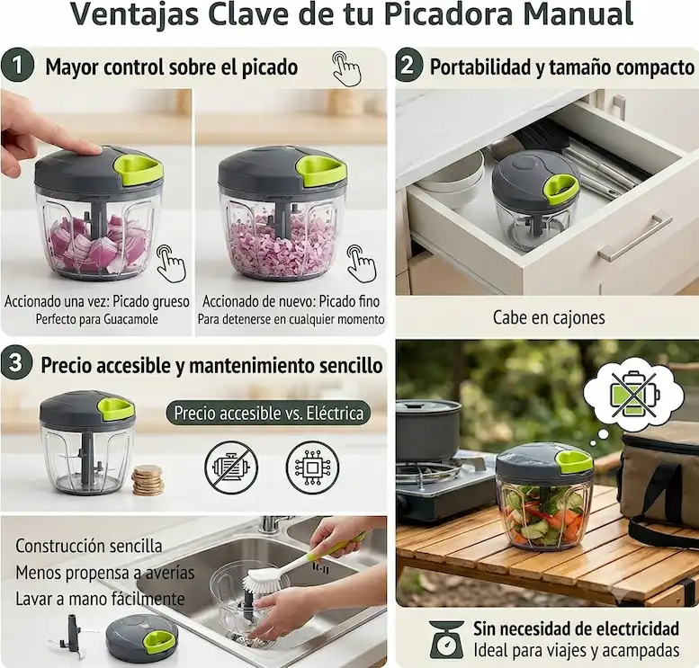 Por qué elegir un picador manual