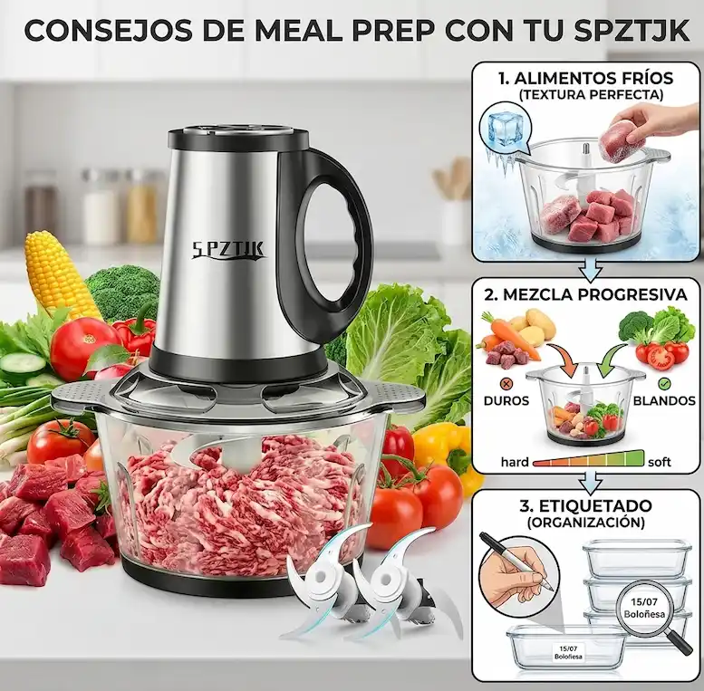 Consejos extras para meal prep eficiente