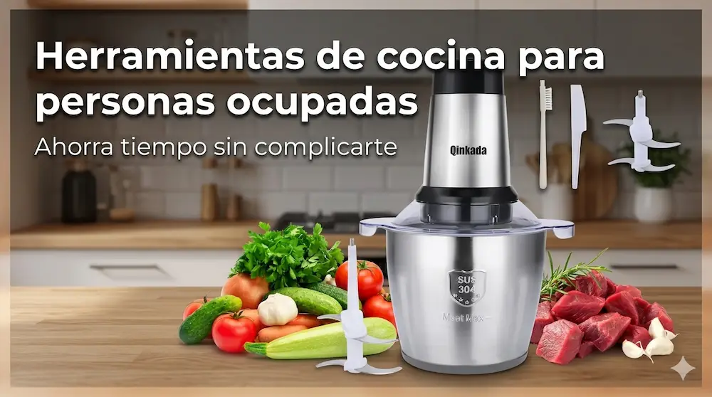 Herramientas de cocina para personas ocupadas