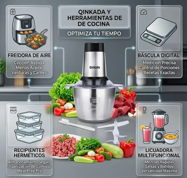 Otras herramientas útiles para ahorrar tiempo en la cocina