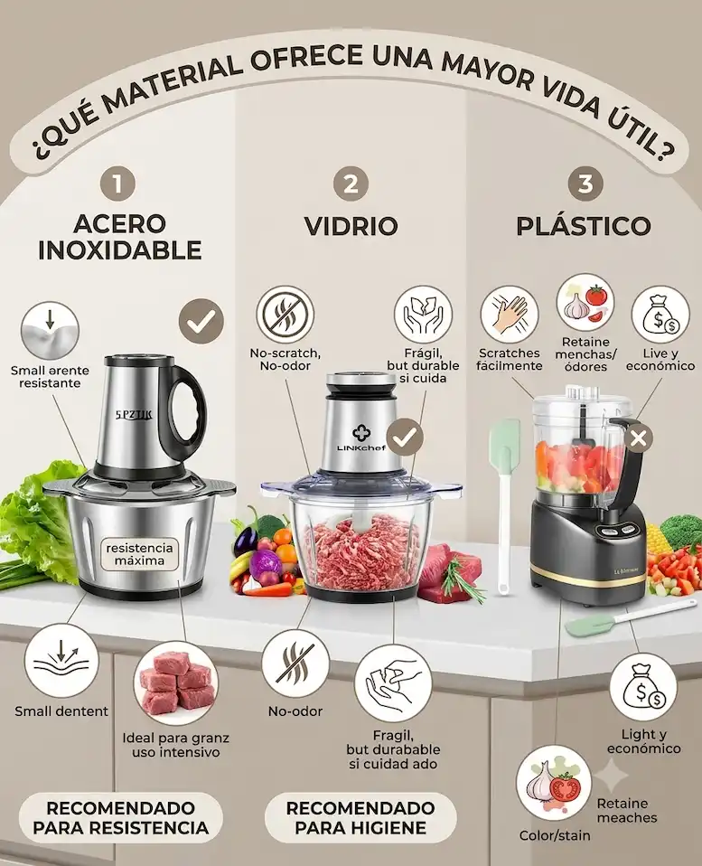 Qué material ofrece una mayor vida útil

