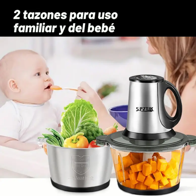 Qué recetas puedes preparar con una picadora para meal prep