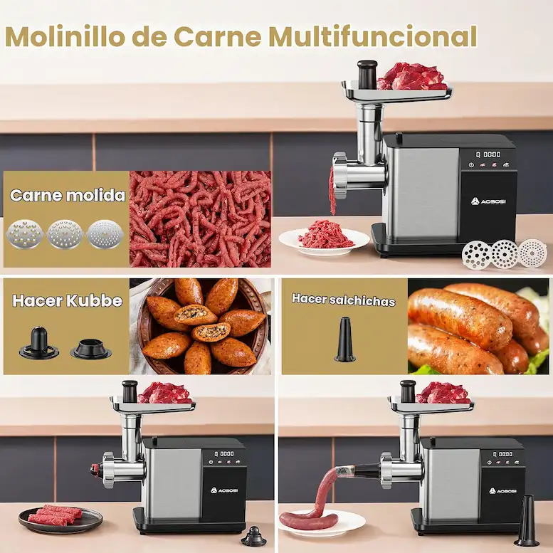 Para quién es recomendable una máquina de picar carne y embutir